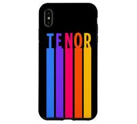 Coro musica tenore voce voce canto cantante coro cantante coro Custodia per iPhone XS Max
