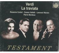 Giuseppe Verdi La Traviata (Carteri, Valletti, Warren, Monteux) (CD) Album