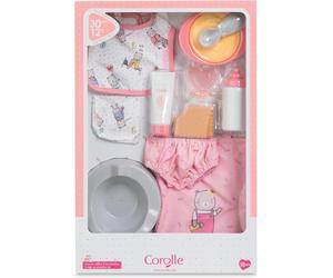 COROLLE 110440 SET GRANDE DI ACCESSORI PER BAMBOLA CM.30