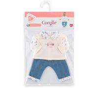 COROLLE 111030 T-SHIRT E JEANS PER BAMBOLA CM.30