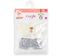 Corolle - T-Shirt & Short Petit Exploreur, Abbigliamento Poupon 30 cm, da 18 mesi, 9000111270