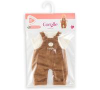 Corolle - Salopette Orso & T-Shirt Petit Exploreur, Capo Poupon 30 cm, a partire da 18 mesi, 9000111280