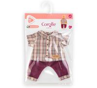 COROLLE 111320 CAMICIA A QUADRETTI E PANTALONI "PICCOLO ESPLORATORE" CM.30