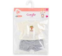 COROLLE 141970 T-SHIRT E SHORTS "PICCOLO ESPLORATORE" CM.36