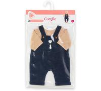 COROLLE 160200 T-SHIRT + SALOPETTE BLU MARINO PER BAMBOLA CM.42