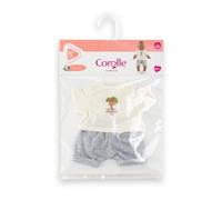 Corolle - T-Shirt & Short Petit Exploreur, Abbigliamento Poupon 30 cm, da 18 mesi, 9000111270