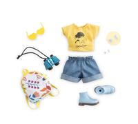Corolle 9000610040 Girls Accessory Set Nature and Adventure, Explorer Outfit wit