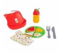 Corolle - Cofanetto Bon Appetit, 10 Accessori, per poupon 36 e 42 cm, da 2 Anni, 9000141270