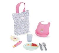 Corolle Grande Scatola pasto Floreale, 10 Accessori, per poponi 36 e 42 cm, dai 2 Anni, 9000141800, Multicolore