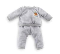 Corolle - Jogging grigio piccolo esploratore, indumento poupon 30 cm, da 18 mesi, 9000111290