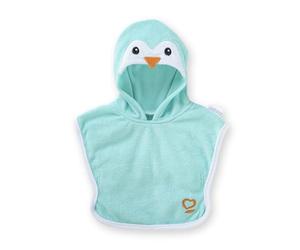 Corolle - Mantello da bagno, pinguino, indumento, per poupon 36 cm, da 2 anni, 9000141670