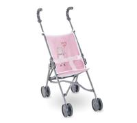 Corolle - Passeggino Canna Rosa, Accessorio, per Poupon 36, 42 e 52 cm, dai 3 anni, 9000141640