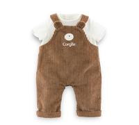 Corolle - Salopette Orso & T-Shirt Petit Exploreur, Capo Poupon 30 cm, a partire da 18 mesi, 9000111280