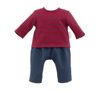 Corolle: T-shirt e pantaloni a righe 14/36 cm (140630)