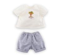 Corolle - T-Shirt & Short Petit Exploreur, Abbigliamento Poupon 30 cm, da 18 mesi, 9000111270