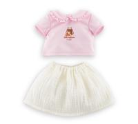 Corolle T-Shirt & Skirt, Little Explorer, Doll Clothes, 36 cm, from 2 Years, 900