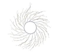 Corona 1 gioco di luce (45cm) (1pz) TIGLIO 160 luci - MICROLED Bianco caldo IP4