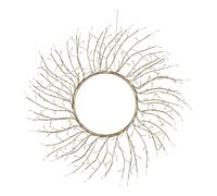 Corona 1 gioco di luce (60cm) (1pz) TIGLIO 260 luci - MICROLED Bianco caldo IP4