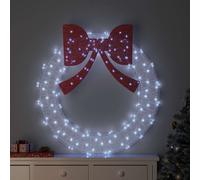 Corona 150 LED Bianco freddo 120 cm Acrilico