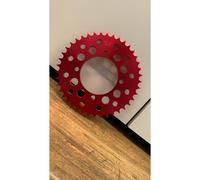 Corona 41 Denti Passo 428 Ergal CNC Rosso Attacco SDG Per Pit Bike