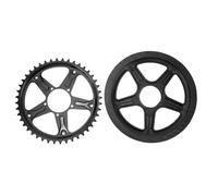 Corona 44T per BBS02B, Pignone per Catena per Ciclismo Elettrico con Display LCD e Batteria per Ciclismo Elettronico, Kit Mid Drive da 750 W Resistente All'usura per Ciclismo in