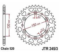 Corona a 45 denti in Acciaio JT Sproket JTR245/3.45 Passo 520