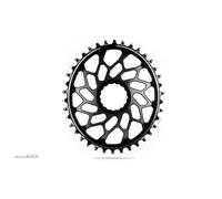 Corona AbsoluteBlack OVALE EASTON CINCH CX direct mount - Colore: Nero, Denti: 46