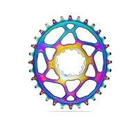 Corona AbsoluteBlack OVALE Sram direct mount BOOST BLACK 3mm RAINBOW
