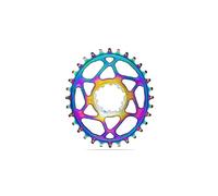 Corona AbsoluteBlack OVALE Sram direct mount BOOST BLACK 3mm RAINBOW - Denti: 28
