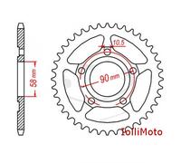 CORONA ACCIAIO APRILIA RS 50 EXTREMA CAGIVA MITO 50 HONDA NSR 125 36 DENTI 281