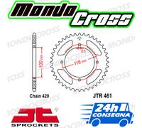 Corona acciaio JT 51 denti Diametro 100 mm Passo 420 KAWASAKI KX 85 2007 (07)