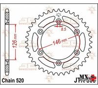 CORONA ACCIAIO SUZUKI RMZ 450 2005-2023 JT JTR808.51 51 DENTI PASSO 520 NERA