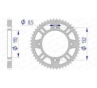 Corona Afam 428 alluminio Z46 SX / TC 85