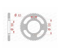 AFAM Corona standard in acciaio 38200 - 428