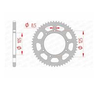 AFAM Corona standard in acciaio 47103 - 420