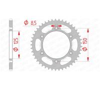 Afam Corona posteriore 71304 Argento 45 denti Acciaio Passo 520
