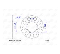 AFAM Corona Alluminio Standard - 428
