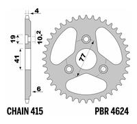 Corona AFAM Alluminio 72105k-paso 525 per Moto Ricambi Accessori Pezzi