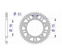 Corona Afam alluminio Z46 KTM 65