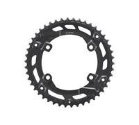 Shimano Cues U6000-2 80 Bcd Chainring Argento 46t