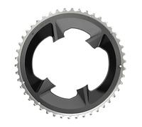 Sram Rival 2x12s 107 Bcd Chainring Grigio 48t Black