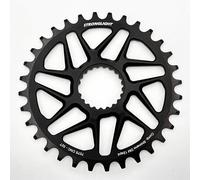 Corona Bici in alluminio Stronglight Noir