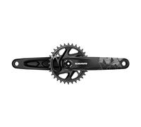 Sram Nx Eagle Dub Fat4 Direct Mount Crankset Nero 175 mm / 30t Black