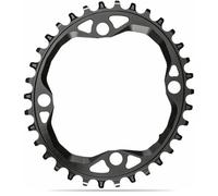 Corona Bici ovale a 4 bracci in alluminio Absolute Black 30 T 76 BCD 1 x 10-12 v Noir