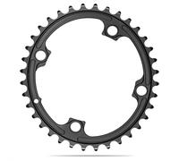 Corona Bici ovale asimmetrico in alluminio 4 bracci Absolute Black 110 BCD FSA 38 T Noir