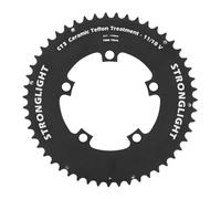Corona Bici per strada a 4 razze esterna Stronglight Shimano Dura-Ace 9000 Ultegra 6800-105 5800 Time Trial Clm Ct2 11V. Noir