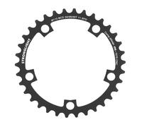 Corona Bici per strada a 5 razze all'interno di Stronglight Ct2 Sram Red-Force-Rival Nero