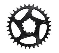 First Direct Mount Round 0 Mm Offset Chainring Nero 34t Black
