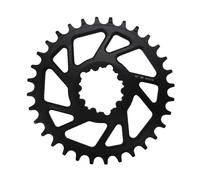 First Direct Mount Round 3 Mm Offset Chainring Nero 34t Black