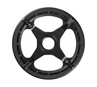 Shimano Steps E5000 Cre50 With Double Chain Guard Chainring Argento 38t Silver